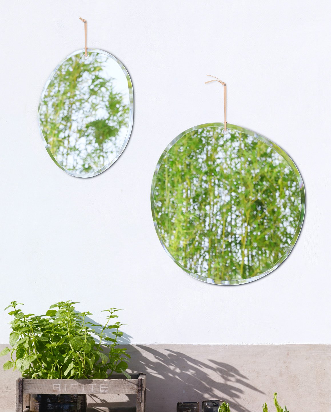 Lien en cuir de Kangourou naturel