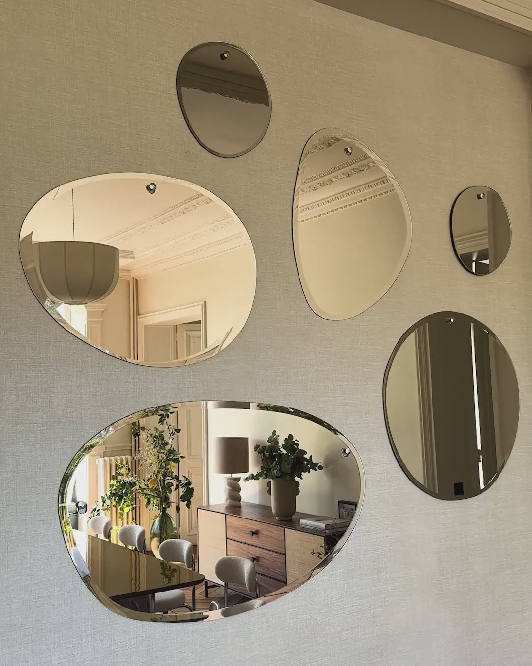 IDEE JATI TUA MIRROR M　美品 JATI TUA MIRROR M｜スタンドミラー｜IDEE SHOP Online